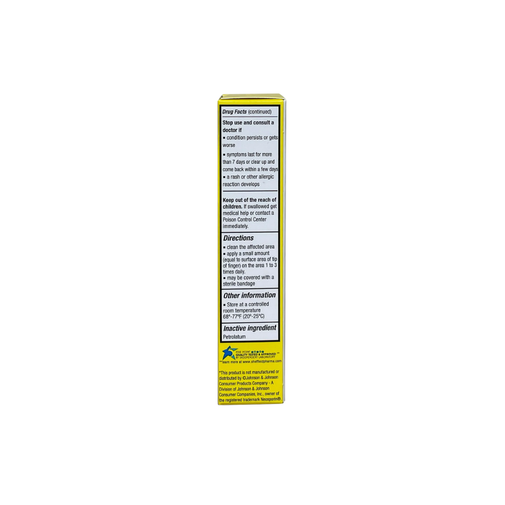Dr. Sheffield Crema Triple Antibiótico 9.35 g - Primeros Auxilios