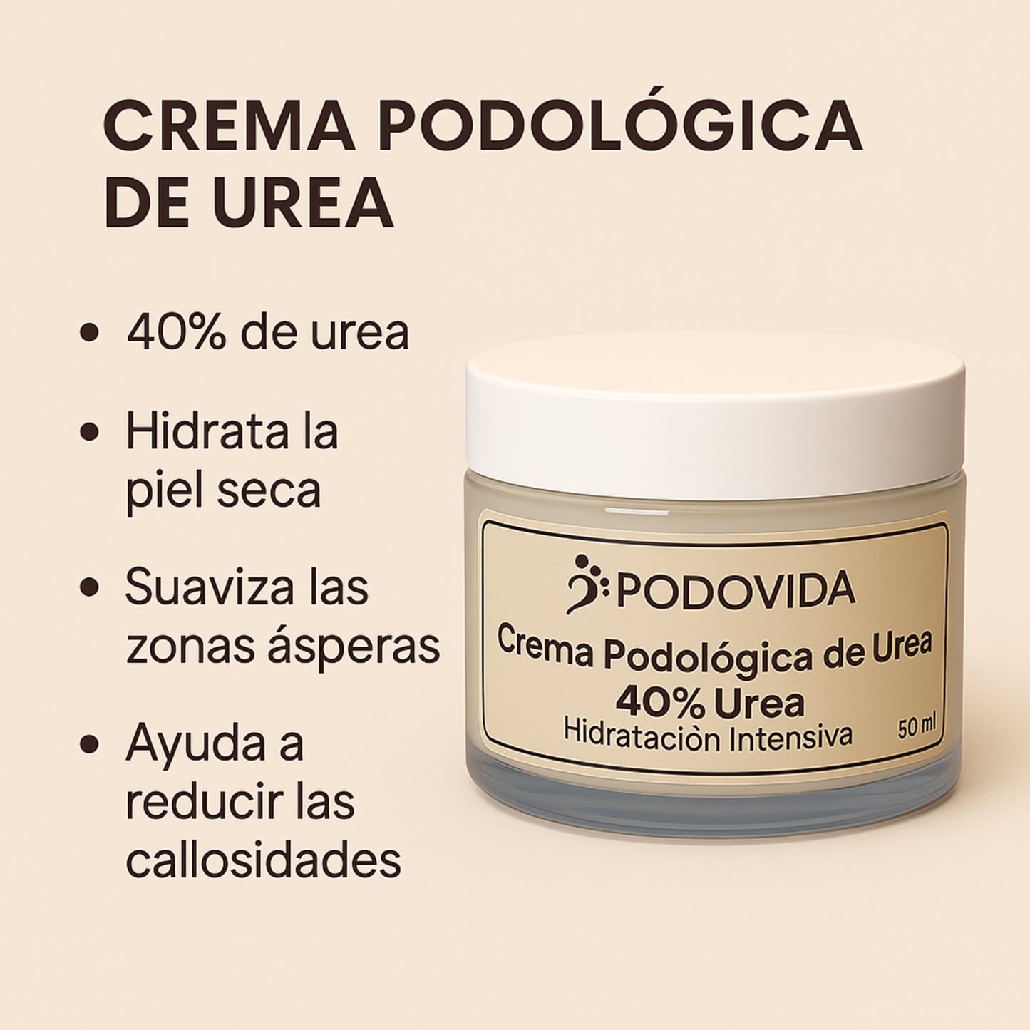 Crema Urea 40% - 50ml - PodoVida