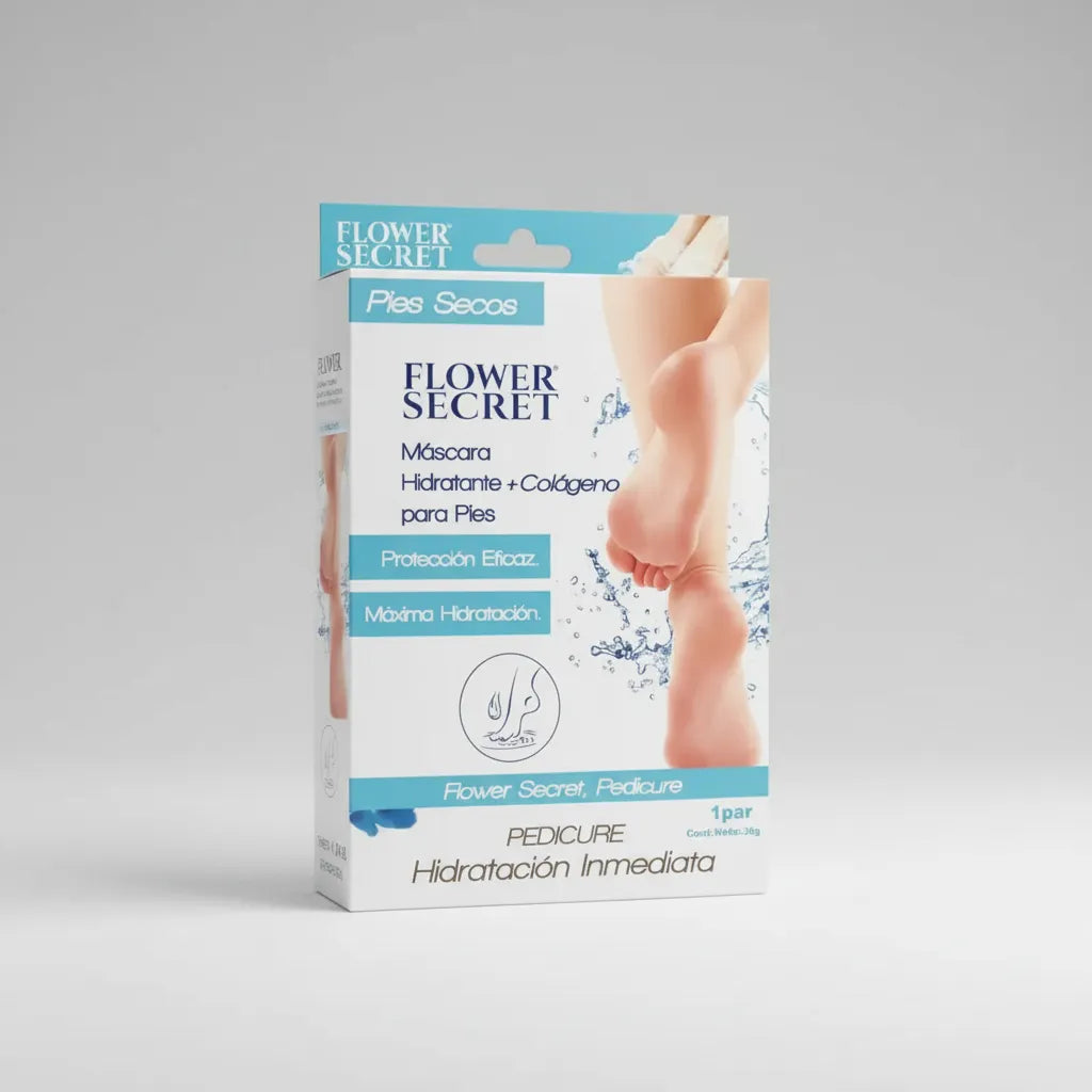 Mascarilla Hidratante para Pies Secos – Hidratación Profunda