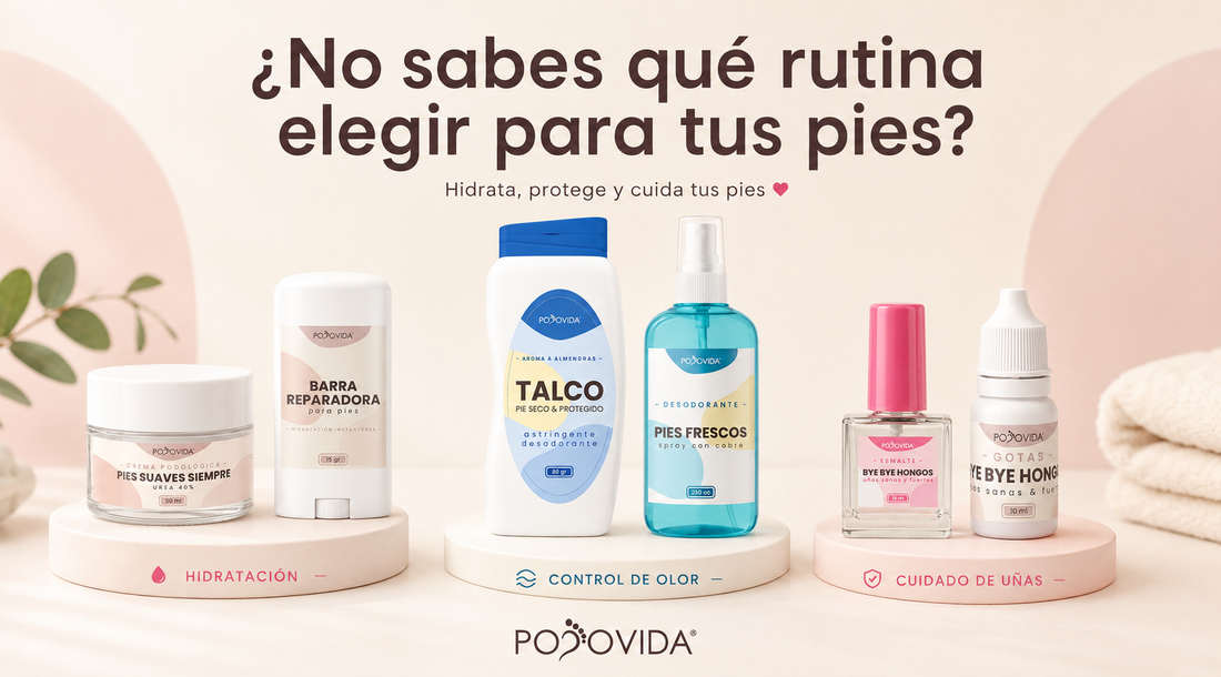 Qué producto PodoVida elegir según lo que sienten tus pies