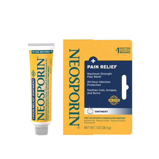 Neosporin Plus Pomada Antibiótica Alivio del Dolor 28.3 g