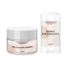 Kit Hidratación Extrema – Crema + Barra Reparadora para Pies