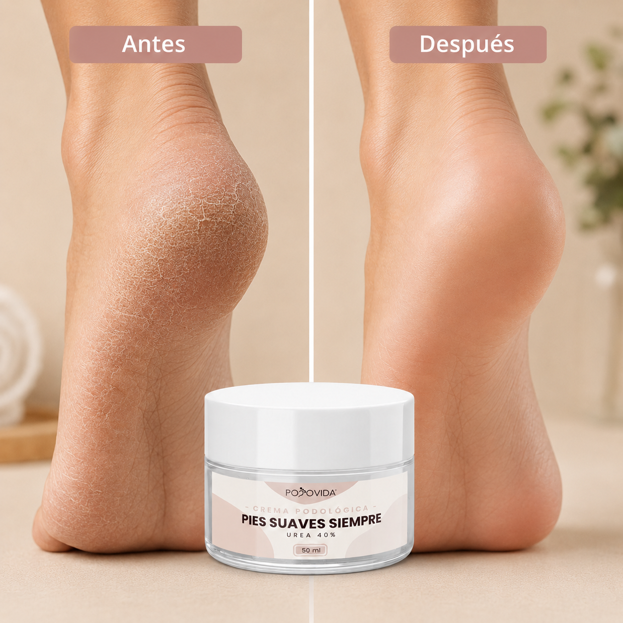 Crema Pies Suaves Siempre – Urea 40%