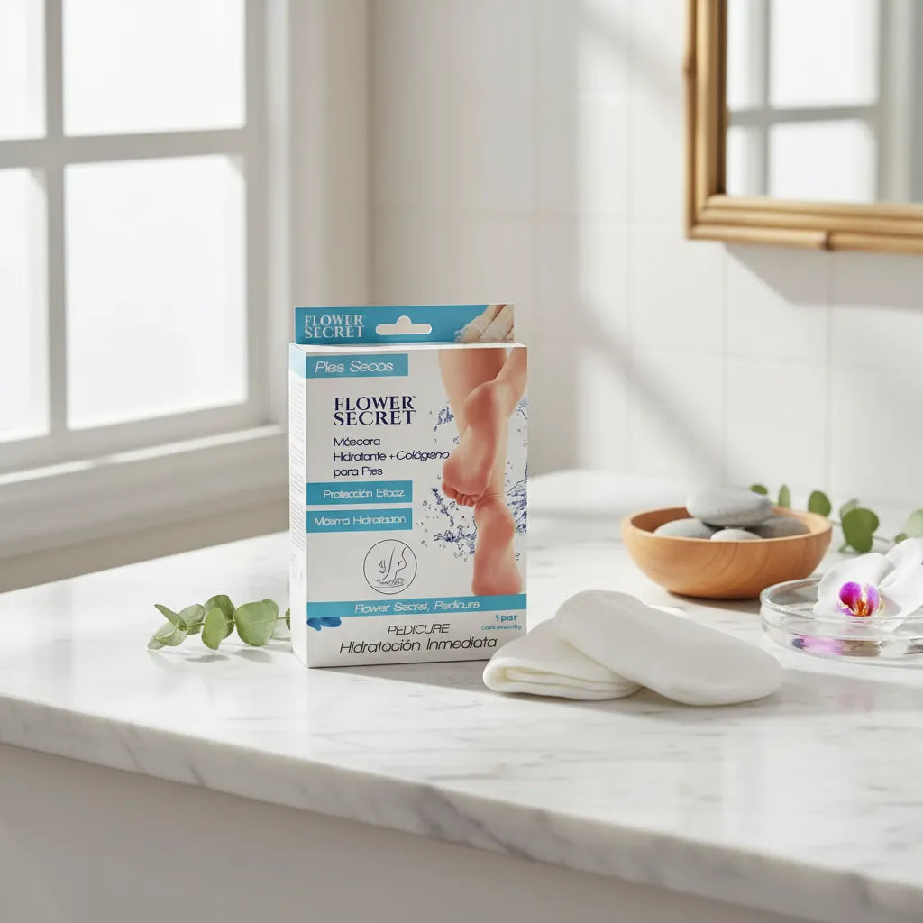 Mascarilla Hidratante para Pies Secos – Hidratación Profunda