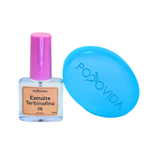 Kit Uñas Libres de Hongos – Esmalte PodoVida + Jabón ByeBye Hongos