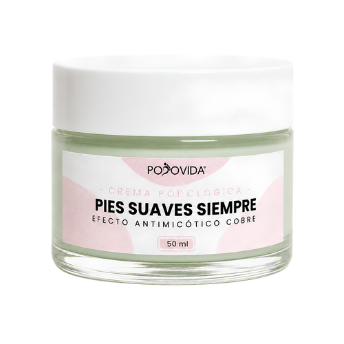 Crema Podológica Pies Suaves Siempre – Efecto Antimicótico con Cobre