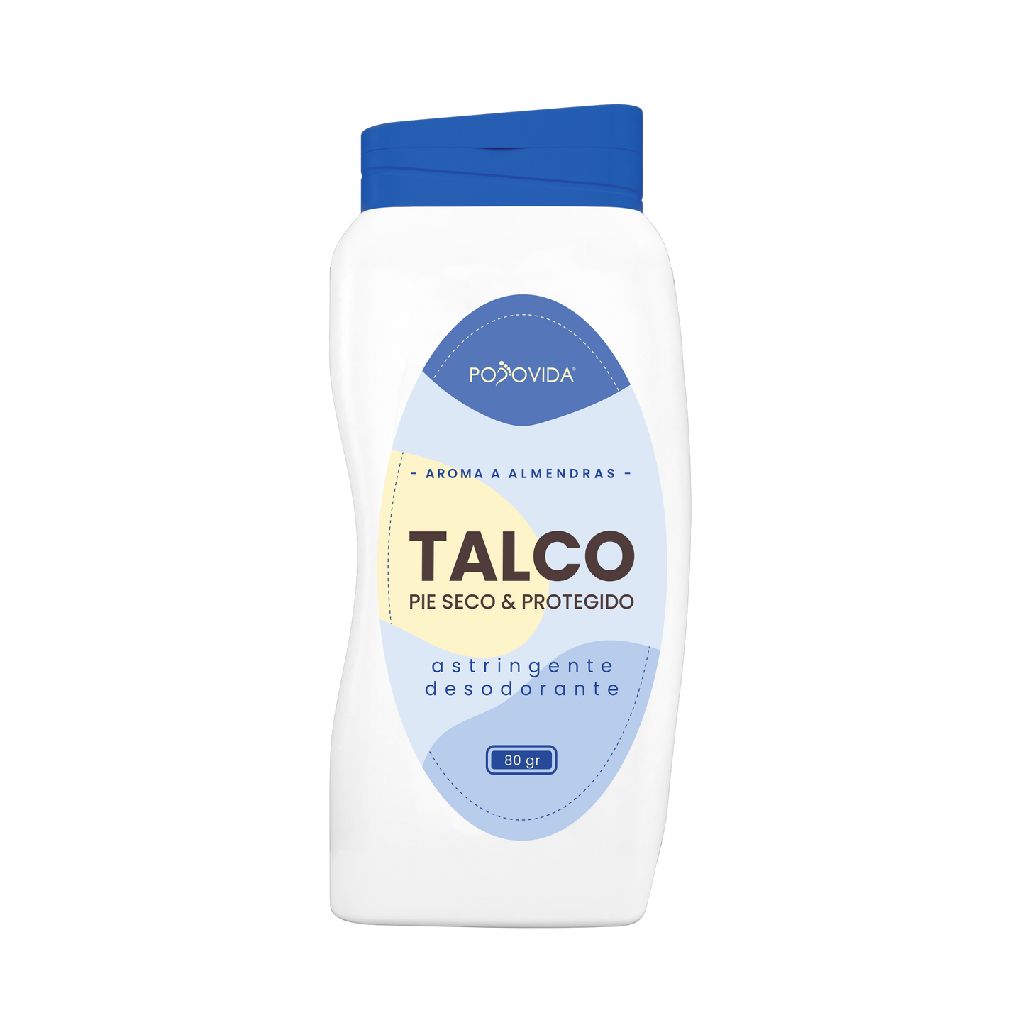 Talco Pie Seco & Protegido – Aroma a Almendras