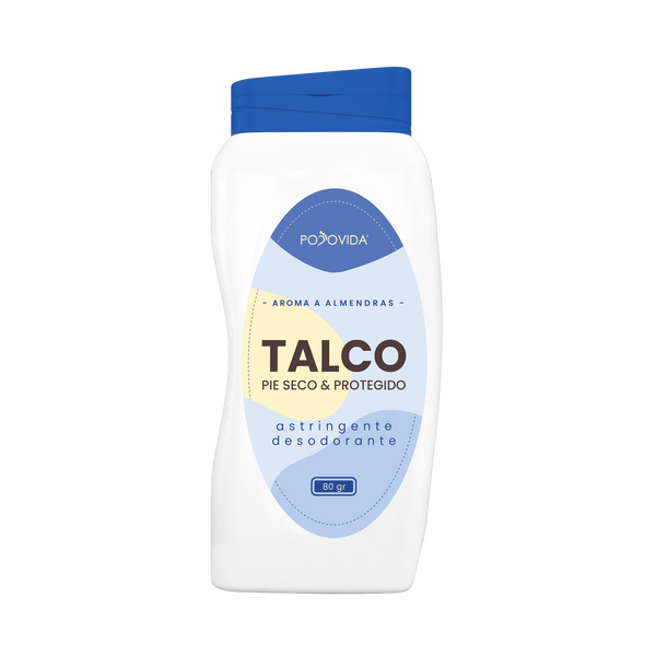 Talco Pie Seco & Protegido – Aroma a Almendras