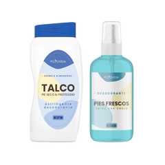 Kit Control de Olor – Talco + Antisudor para Pies